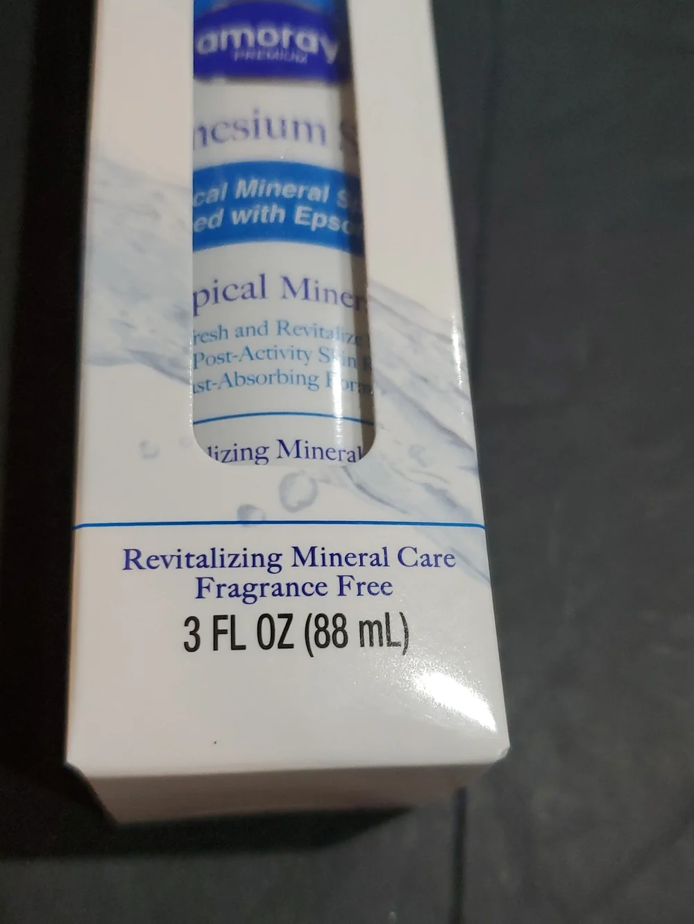 Fast-absorbing non greasy Epsom salt enriched Magnesium spray brand new